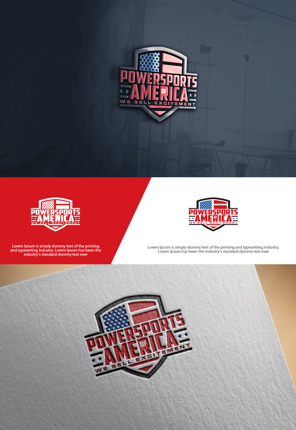 Logo Design by sulemani  creation for Powersports of America | Design #35536127
