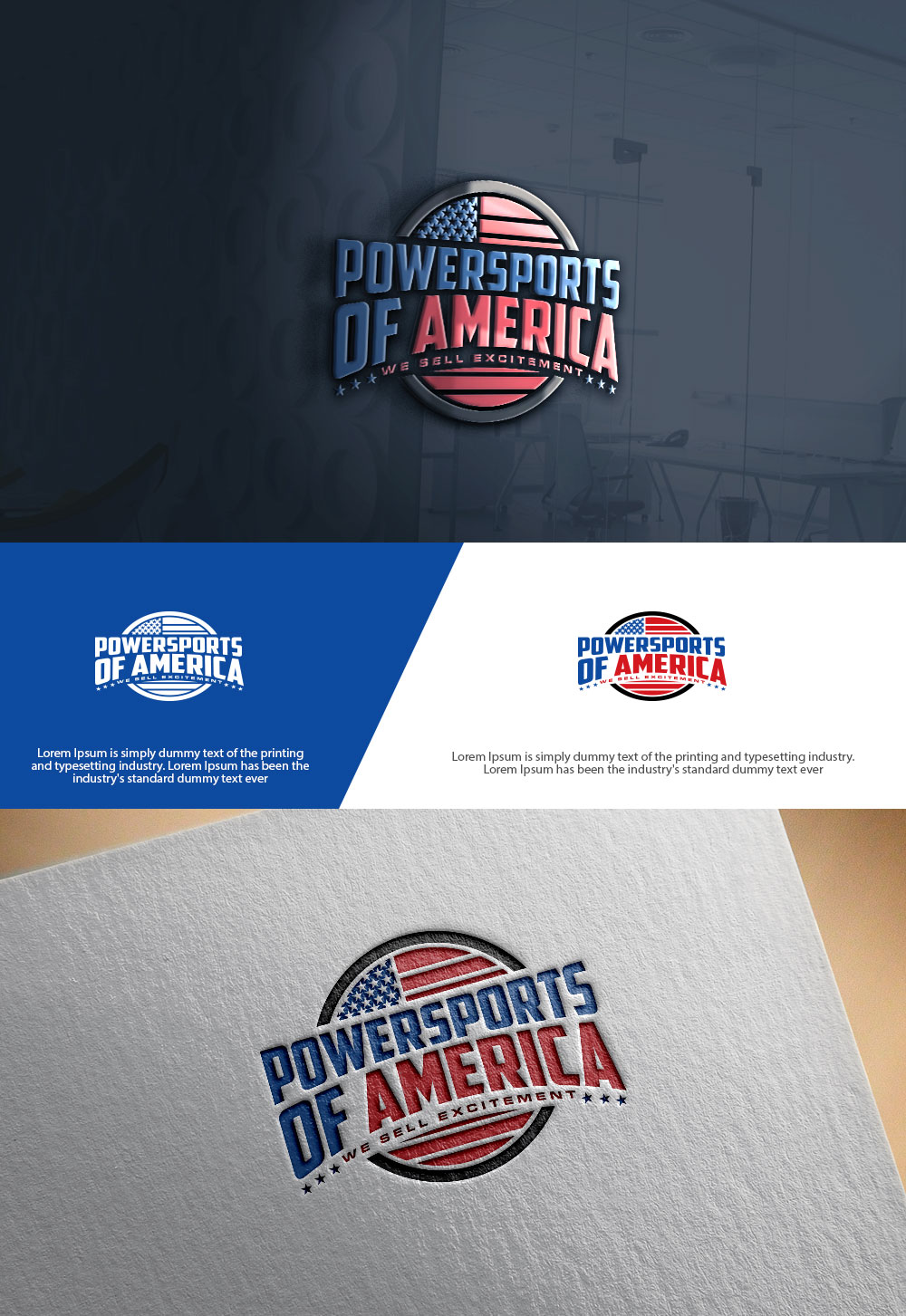 Logo Design by sulemani  creation for Powersports of America | Design #35536128