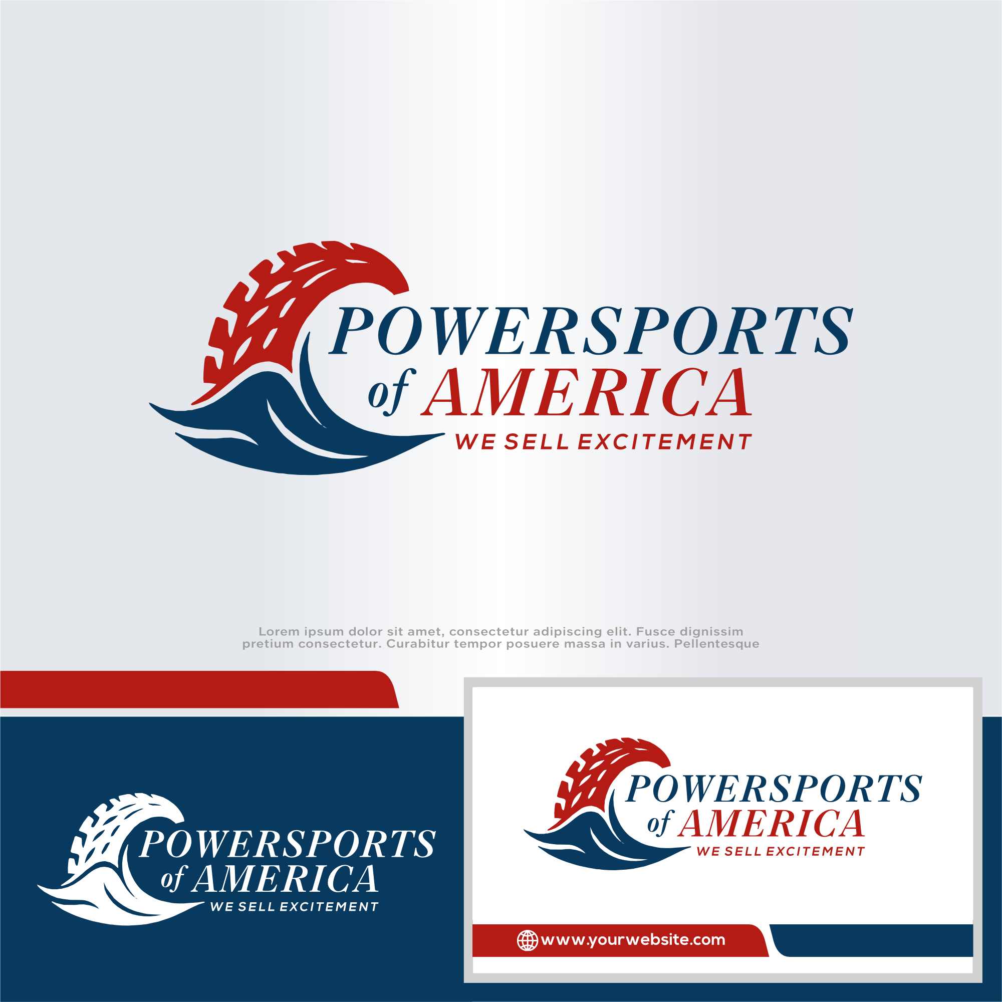 Logo-Design von win it für Powersports of America | Design #35532006