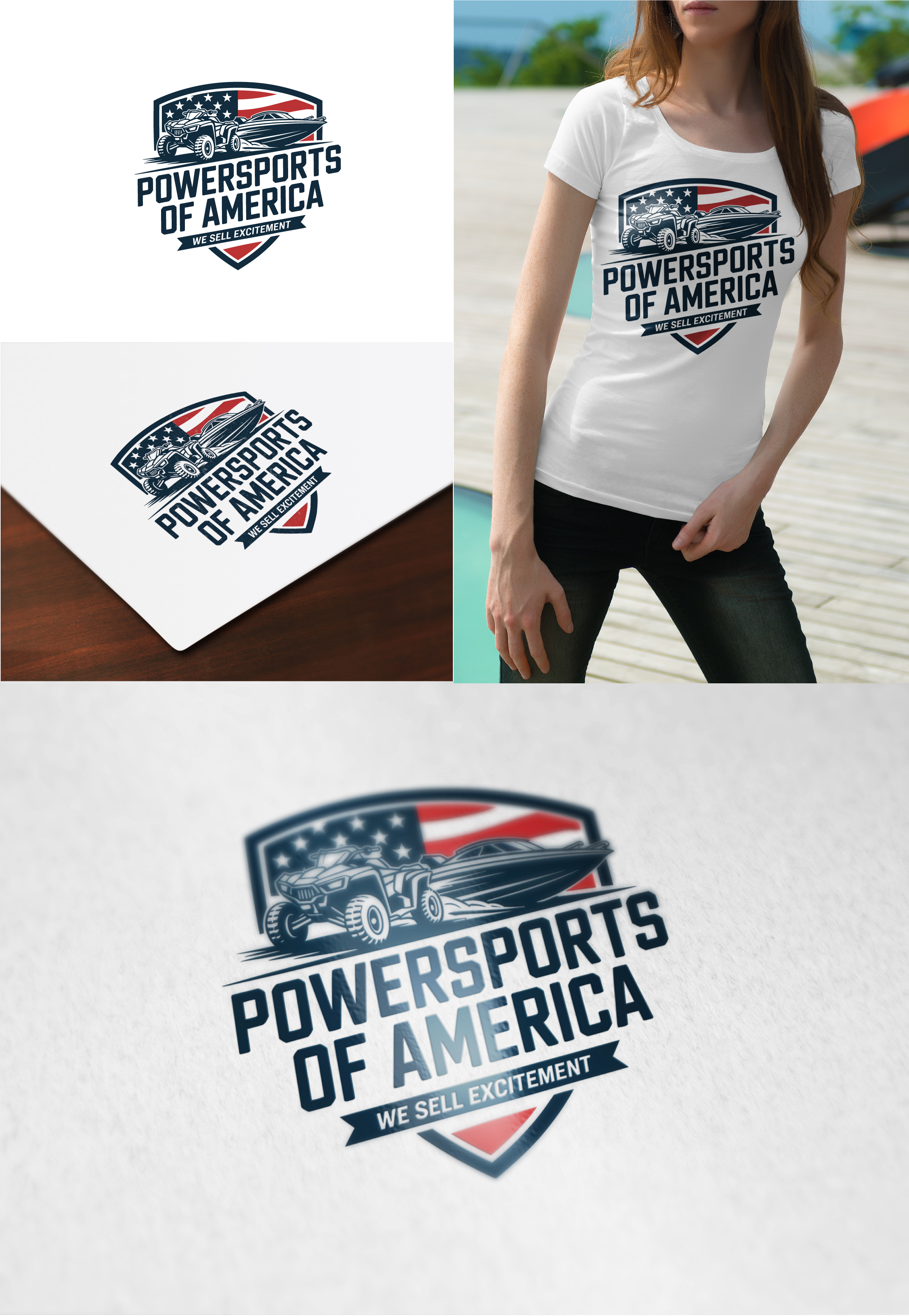 Logo Design by Creative__Art for Powersports of America | Design #35535694