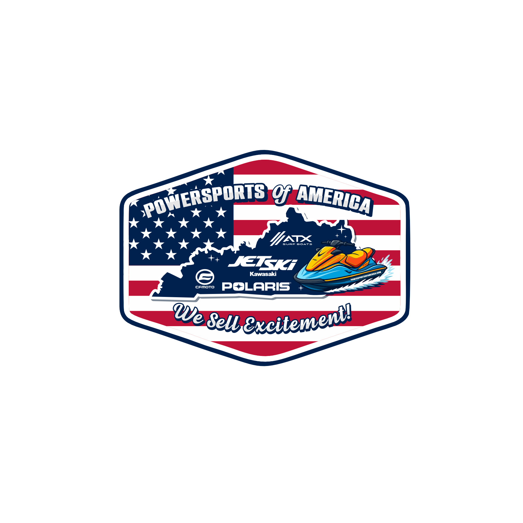 Logo Design by Pixelation for Powersports of America | Design #35541857
