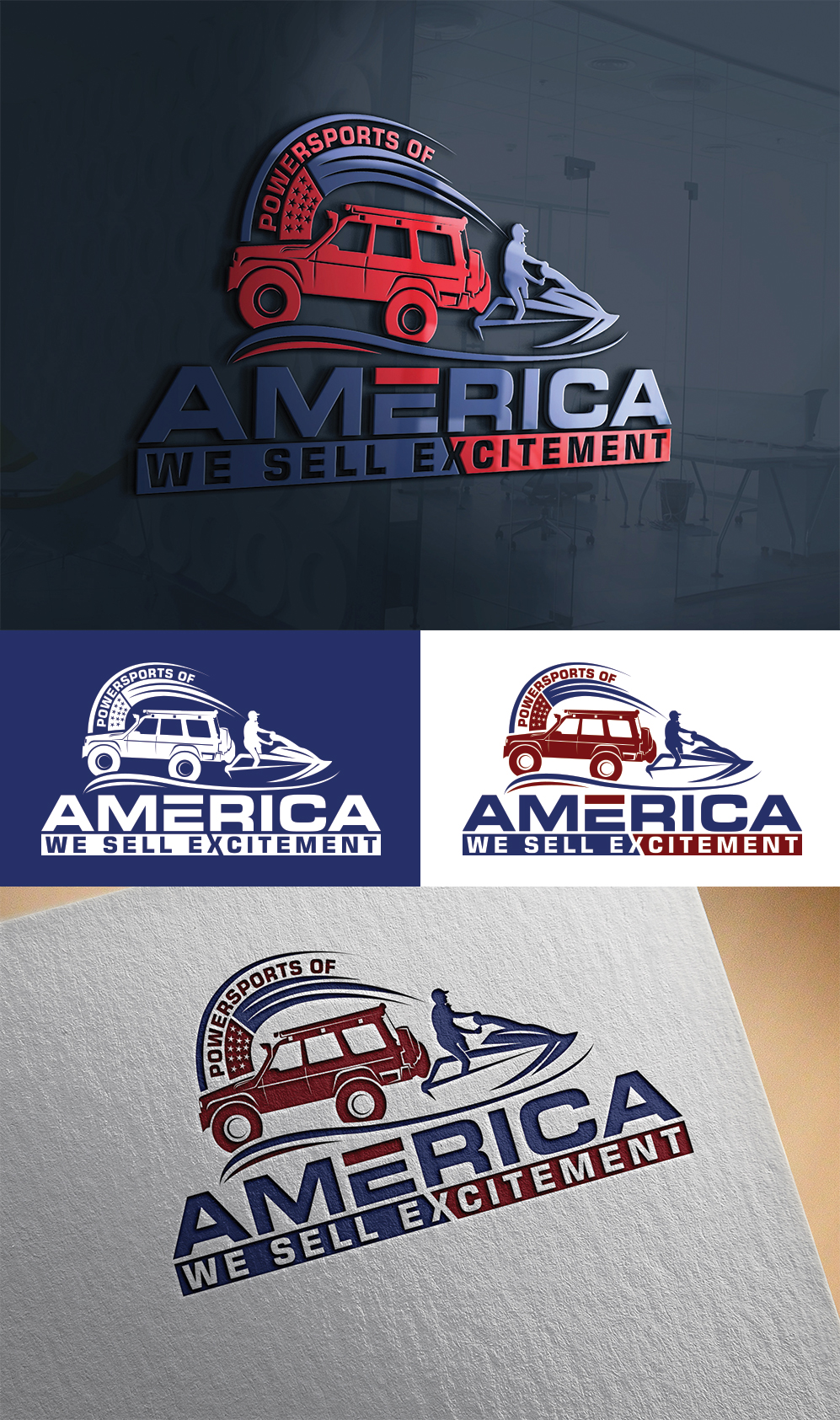 Logo Design by Imran_me for Powersports of America | Design #35546640