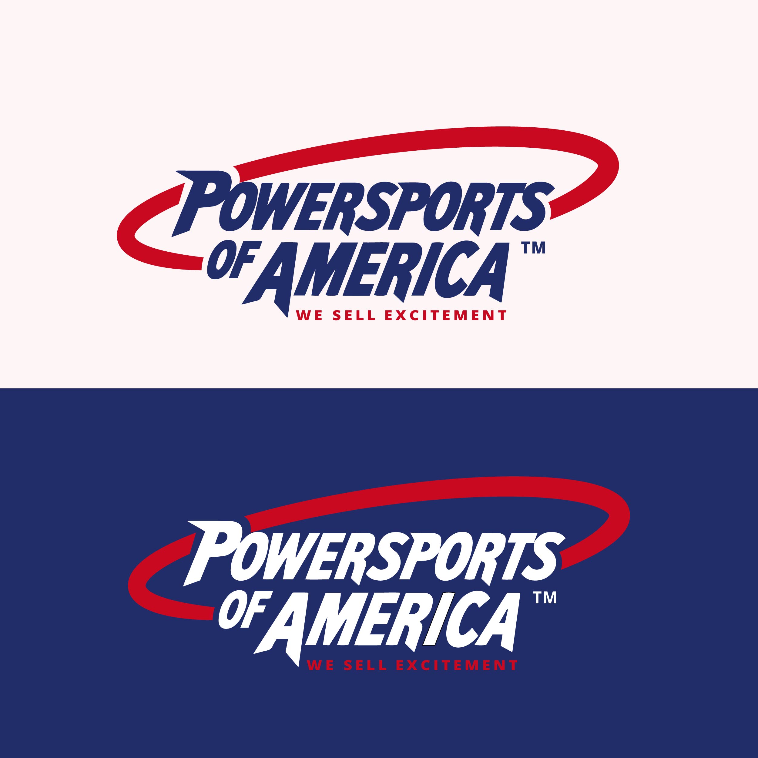 Logo Design by CreativeFeather for Powersports of America | Design #35536276
