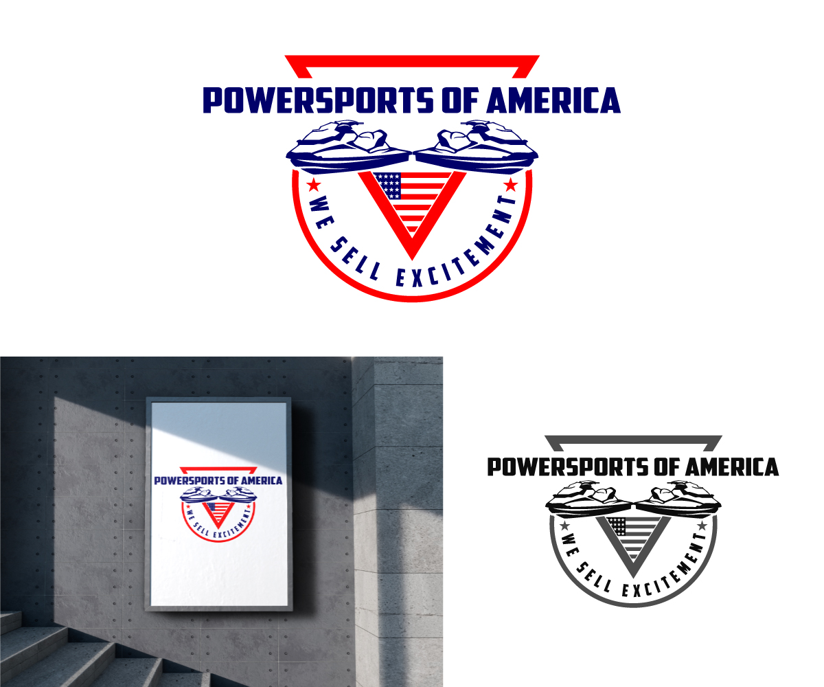 Diseño de Logo por Ansh Design para Powersports of America | Diseño #35534674