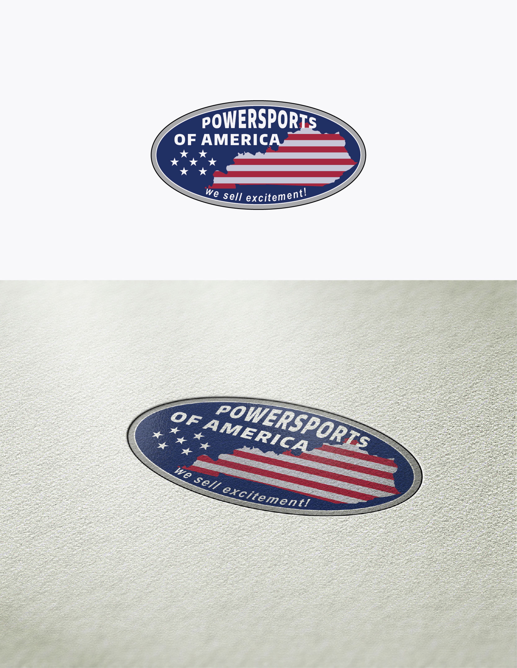 Diseño de Logo por IMilenovic para Powersports of America | Diseño #35534243