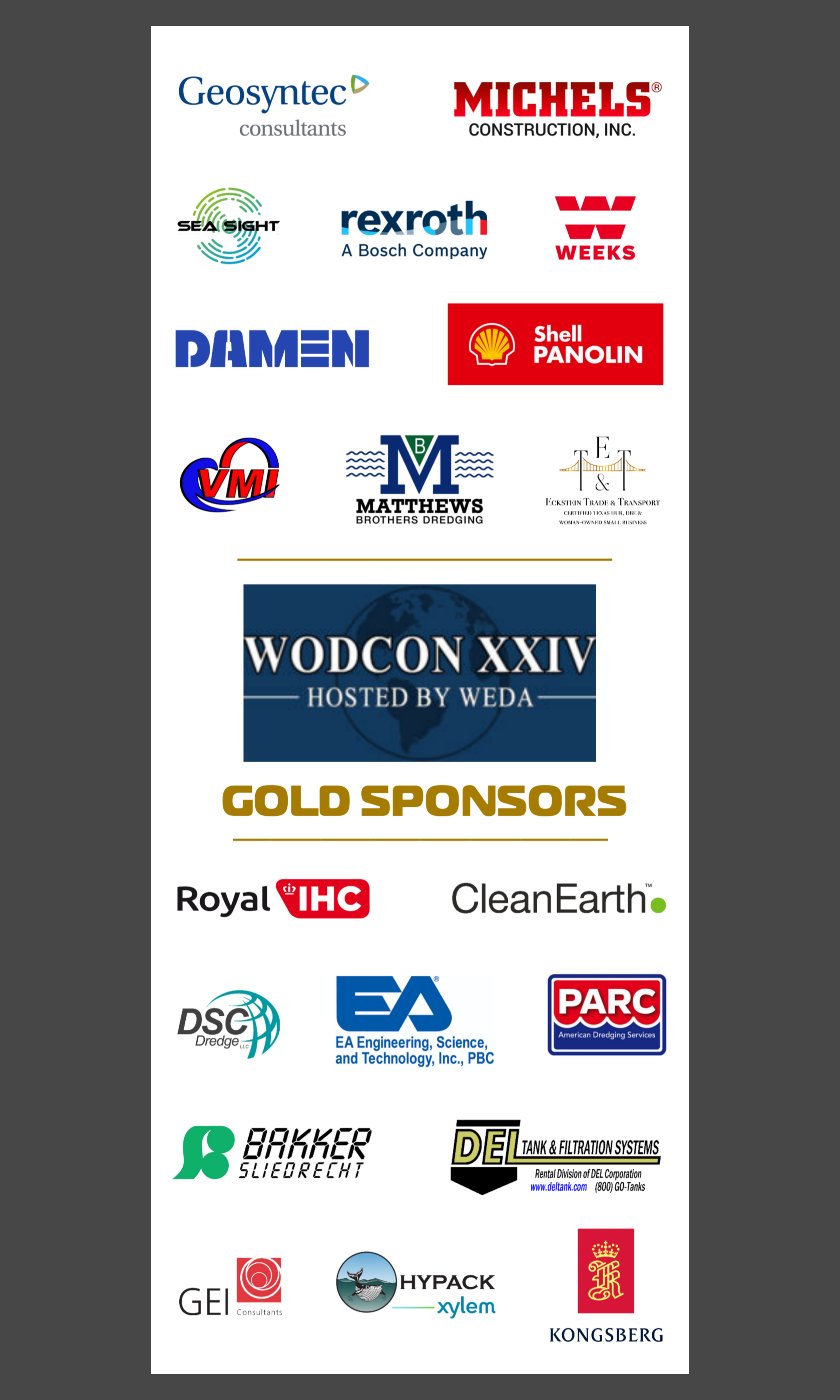 Graphic Design by Justice Smith for Western Dredging Association | Design #35518259