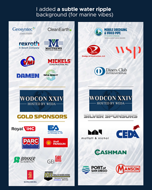 Diseño Gráfico por Justice Smith para Western Dredging Association | Diseño: #35524151