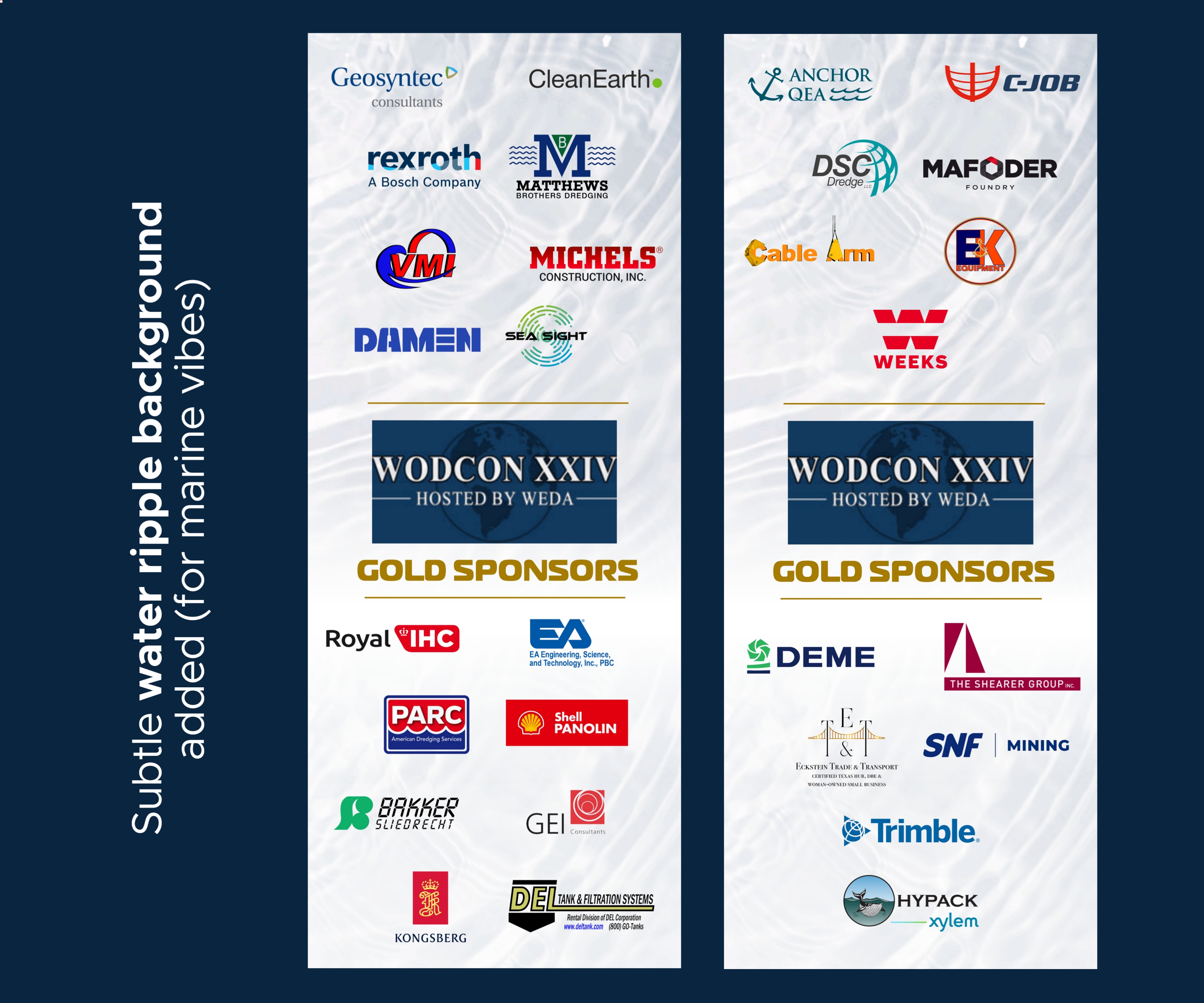 Diseño Gráfico por Justice Smith para Western Dredging Association | Diseño #35526822