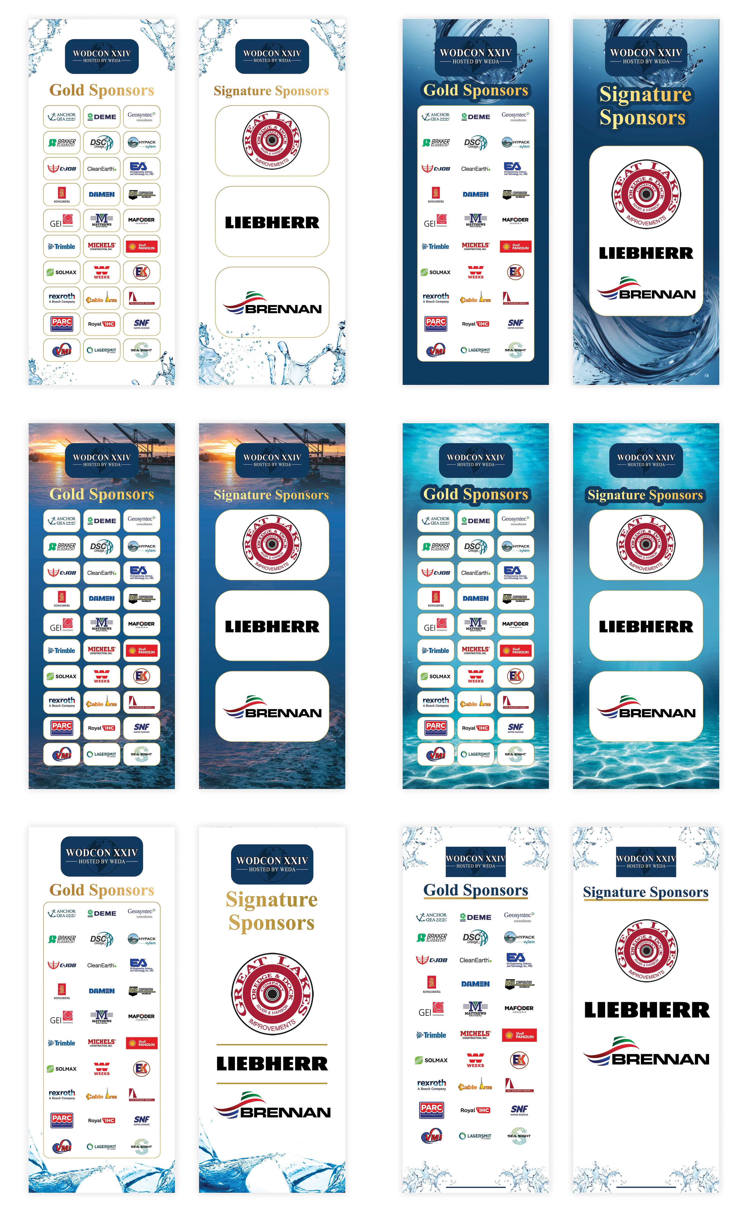 Diseño Gráfico por Farvahar Design Studio para Western Dredging Association | Diseño #35524501