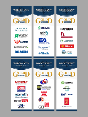 Graphic Design by Creations Box 2015 for Western Dredging Association | Design: #35526885