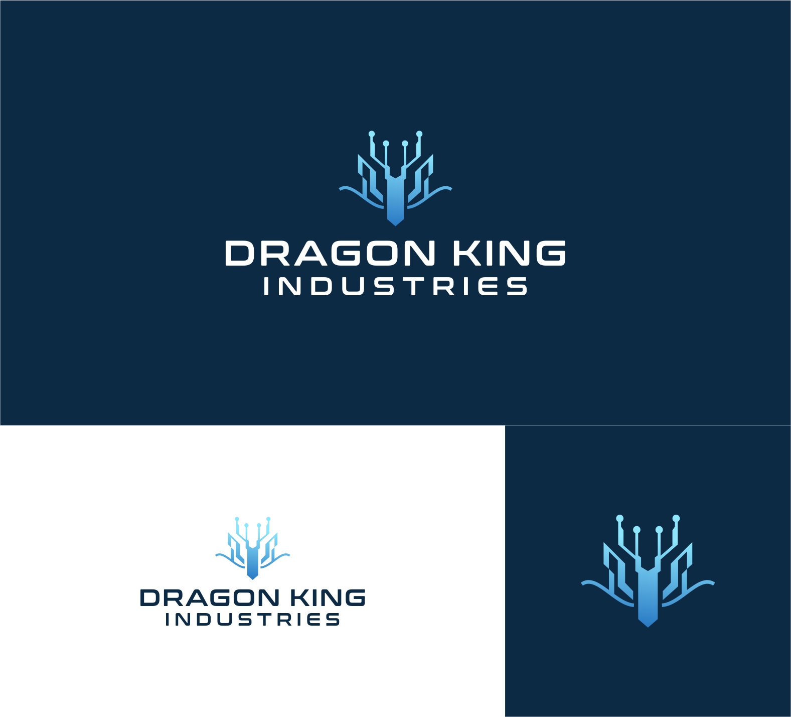Logo Design by DesiGiNe for Dragon King Industries | Design #35557783