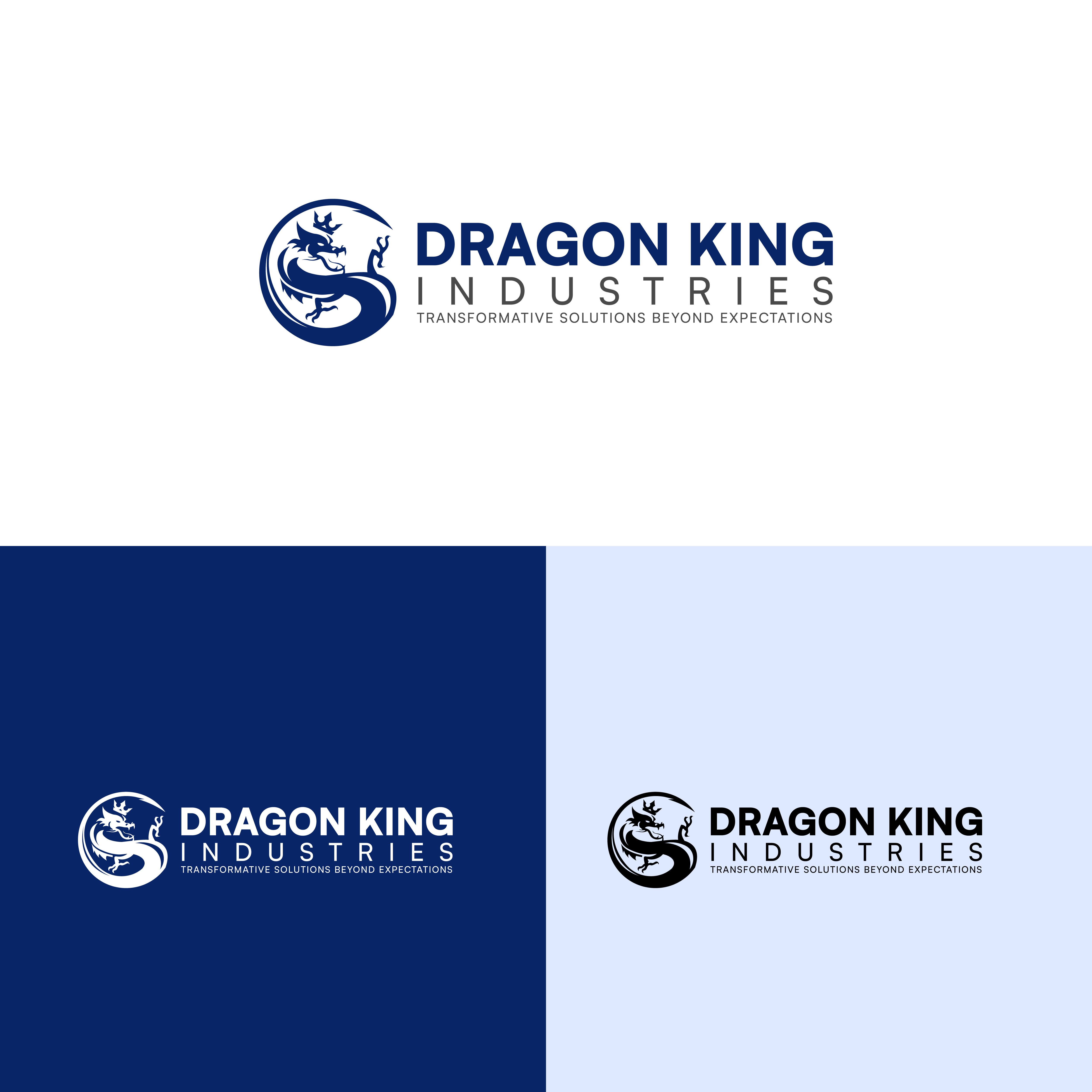 Logo Design by Merin gopi for Dragon King Industries | Design #35556393