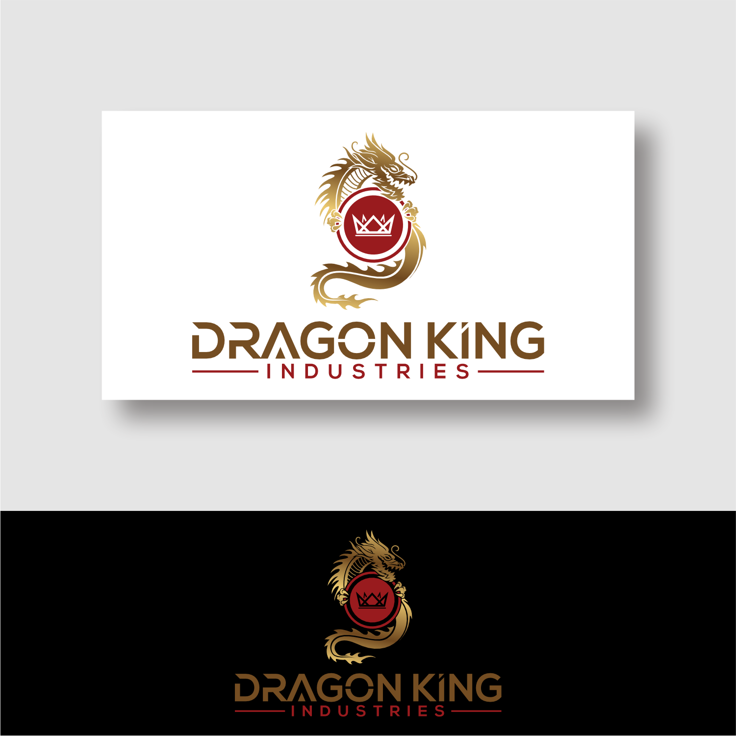 Diseño de Logo por semarco para Dragon King Industries | Diseño #35519004