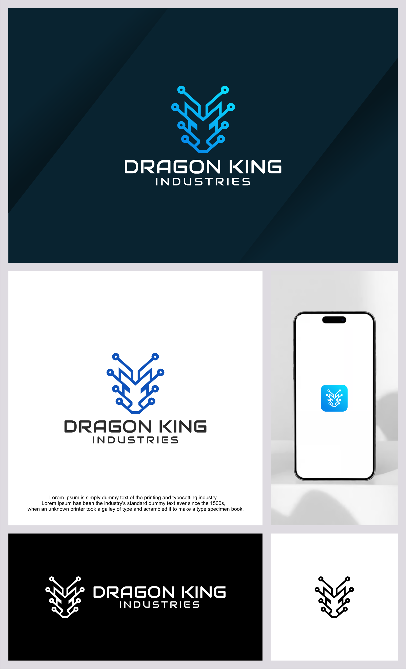Logo Design by ander sky dc for Dragon King Industries | Design #35556217