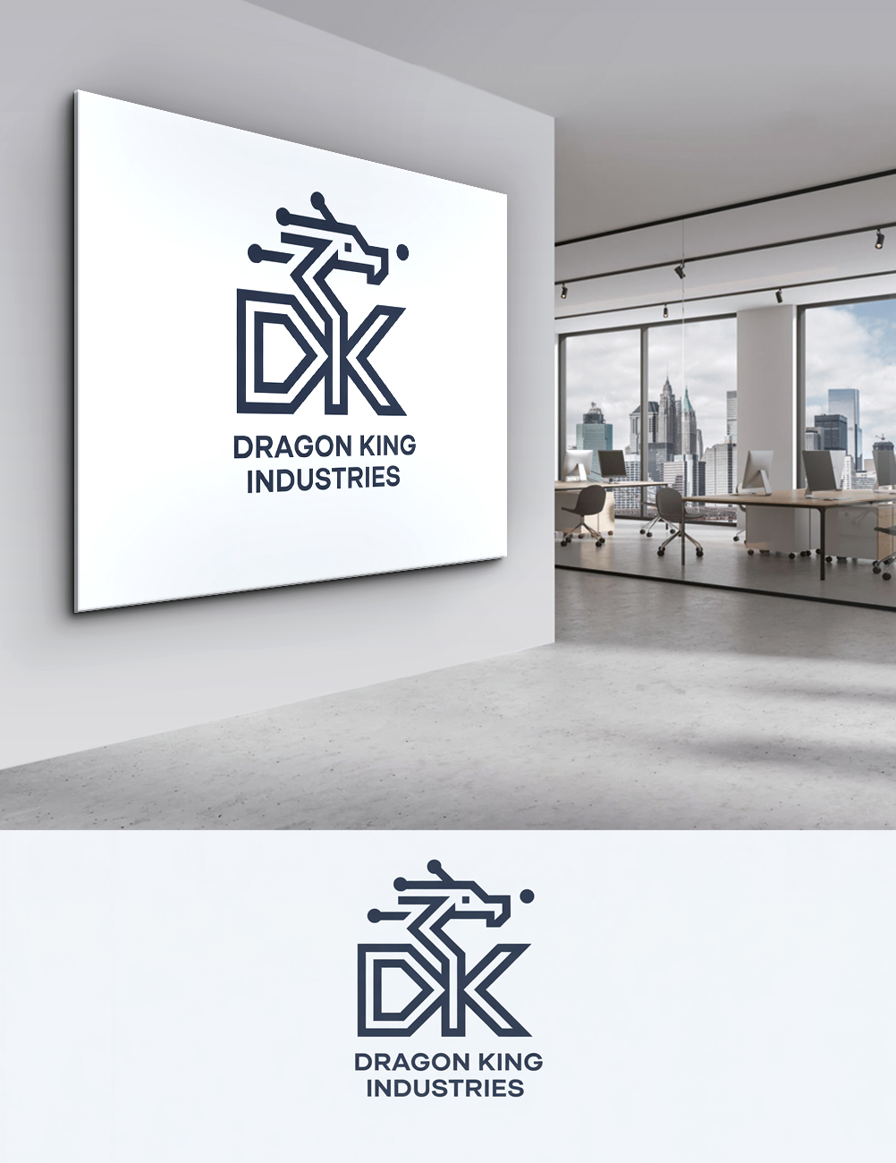 Logo Design by riya08 for Dragon King Industries | Design #35528446