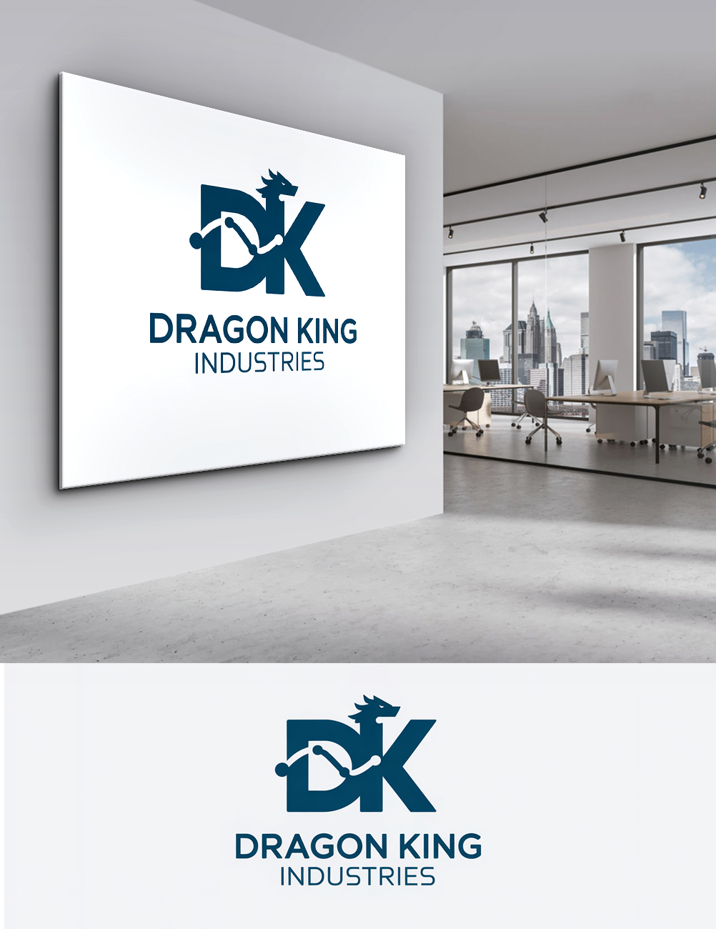 Logo-Design von riya08 für Dragon King Industries | Design #35528447