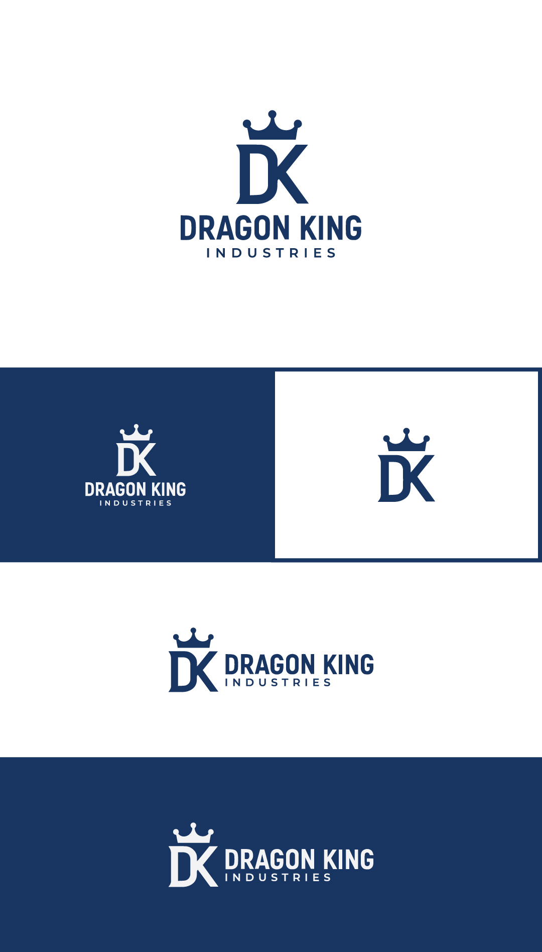 Logo Design by MOHAMMAD JISHAN  for Dragon King Industries | Design #35560700