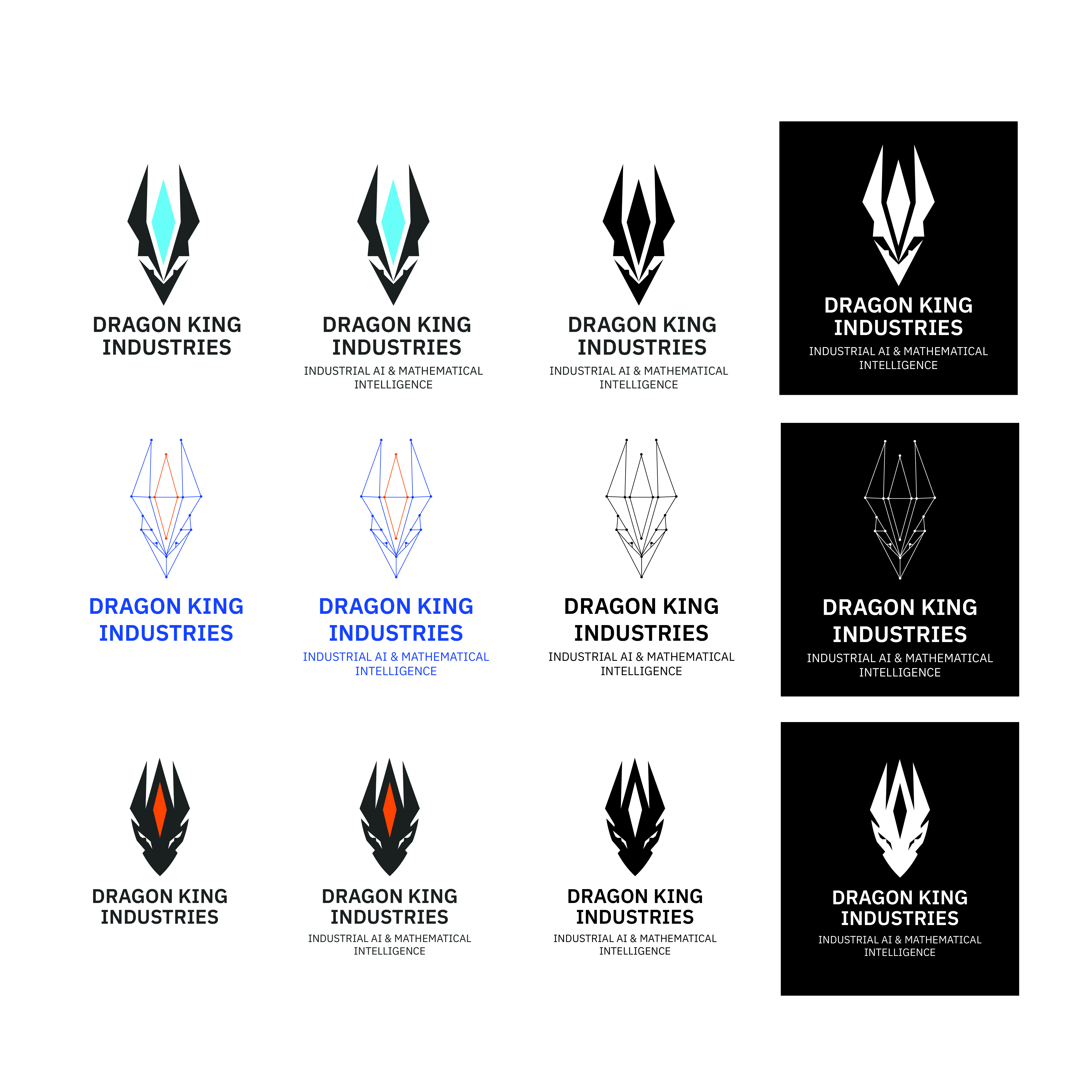 Diseño de Logo por ekube para Dragon King Industries | Diseño #35530758