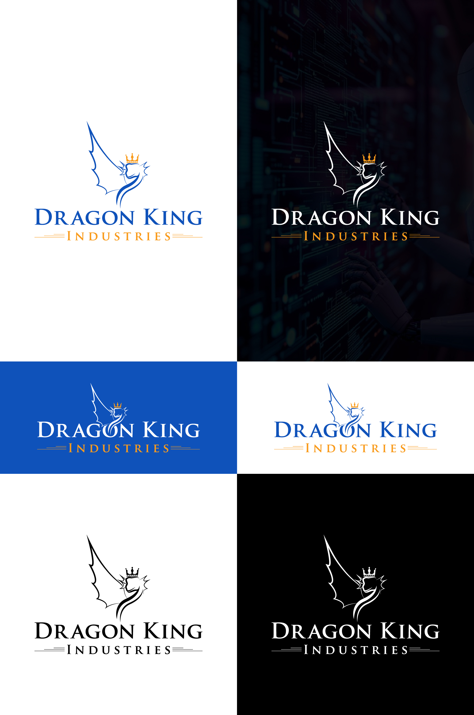 Logo Design by Deziners Zone for Dragon King Industries | Design #35521273