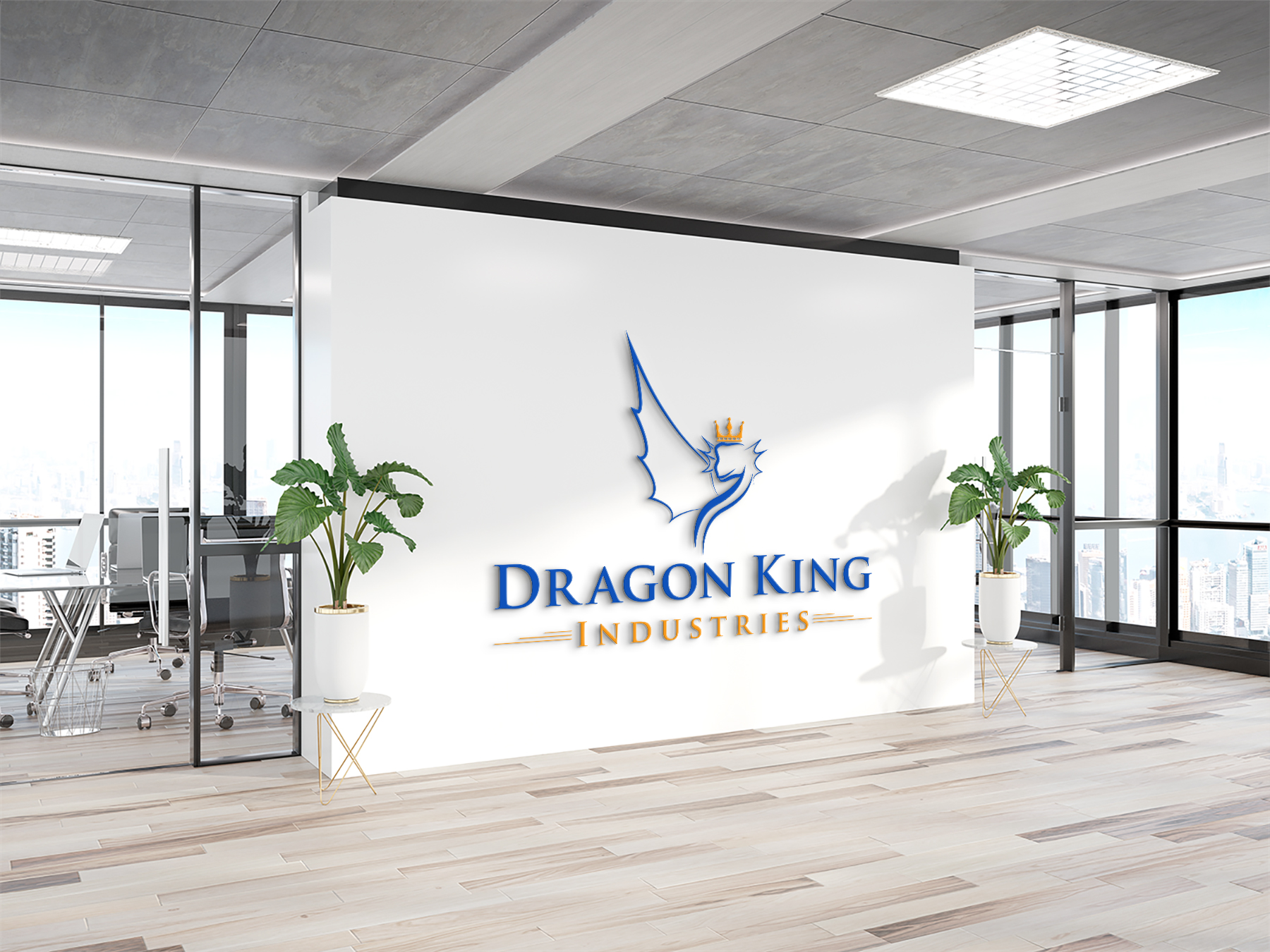 Diseño de Logo por Deziners Zone para Dragon King Industries | Diseño #35521287