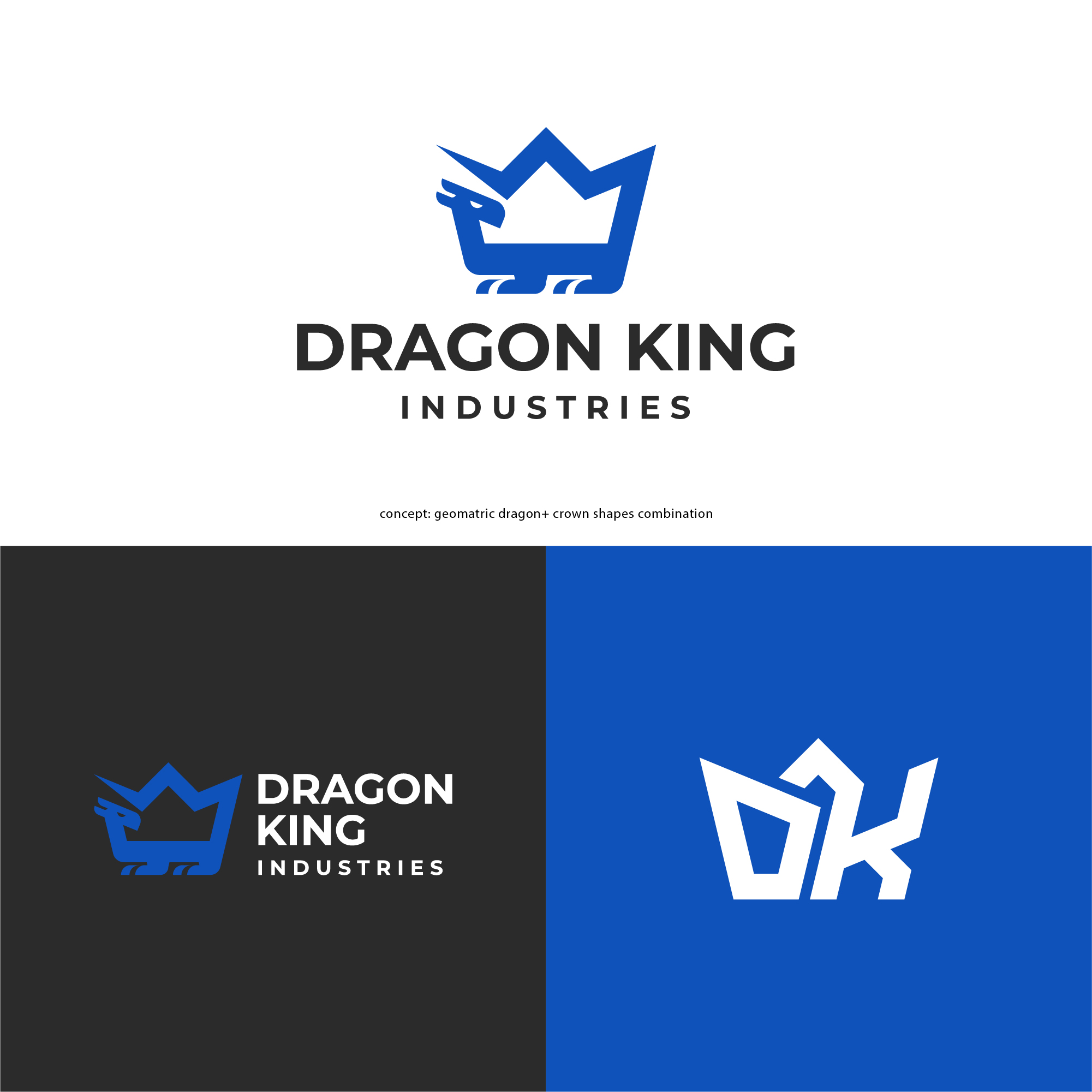Logo Design by dicubit for Dragon King Industries | Design #35561559