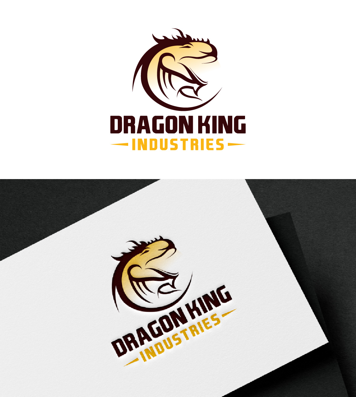 Logo-Design von fly  design für Dragon King Industries | Design #35545300