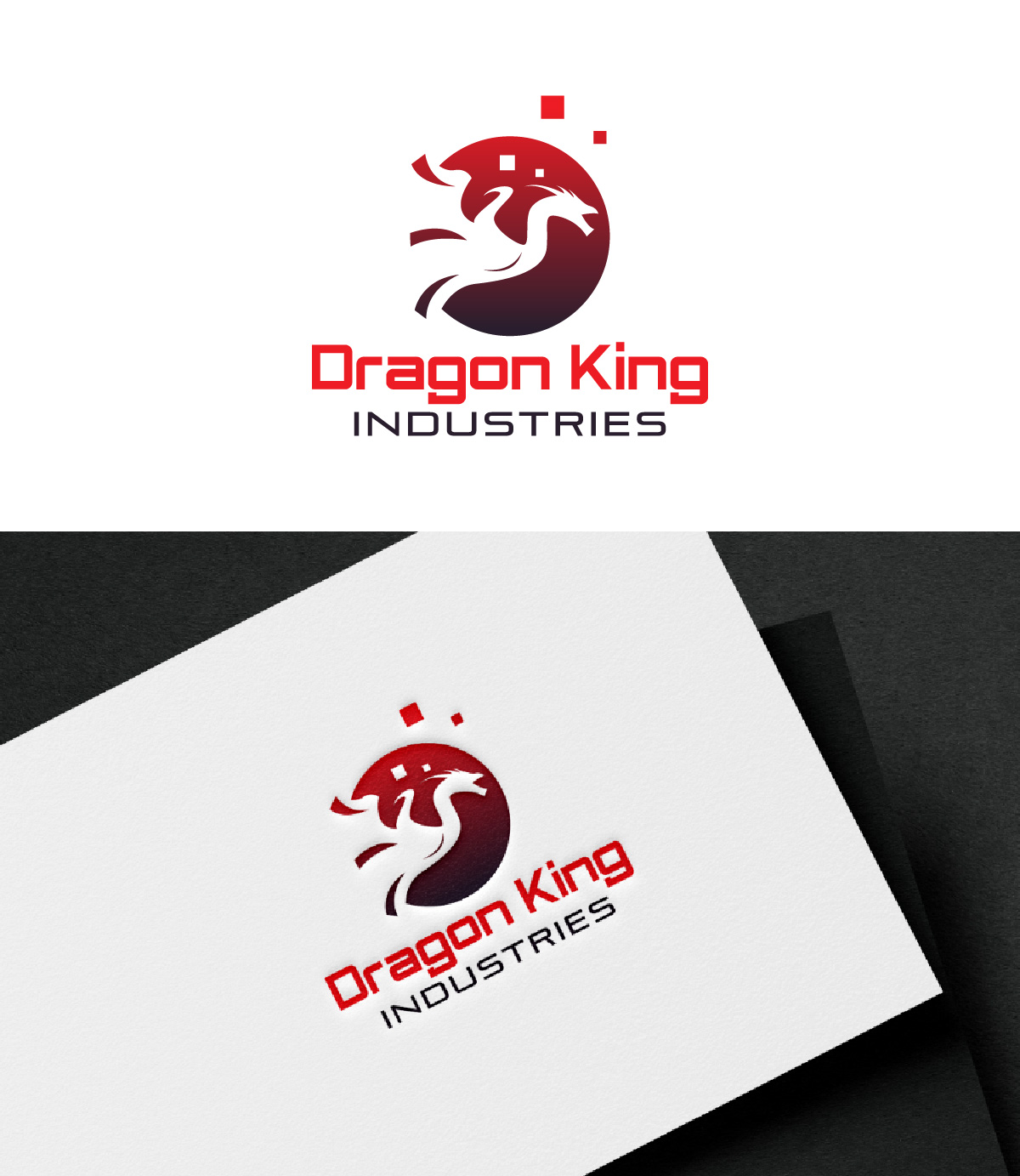 Logo-Design von fly  design für Dragon King Industries | Design #35545301