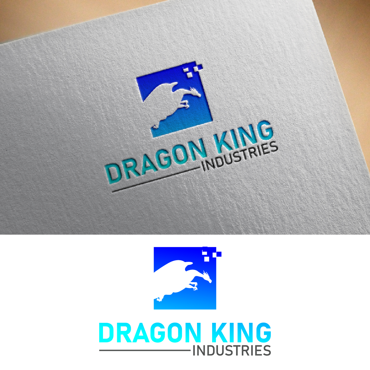 Logo-Design von fly  design für Dragon King Industries | Design #35545474
