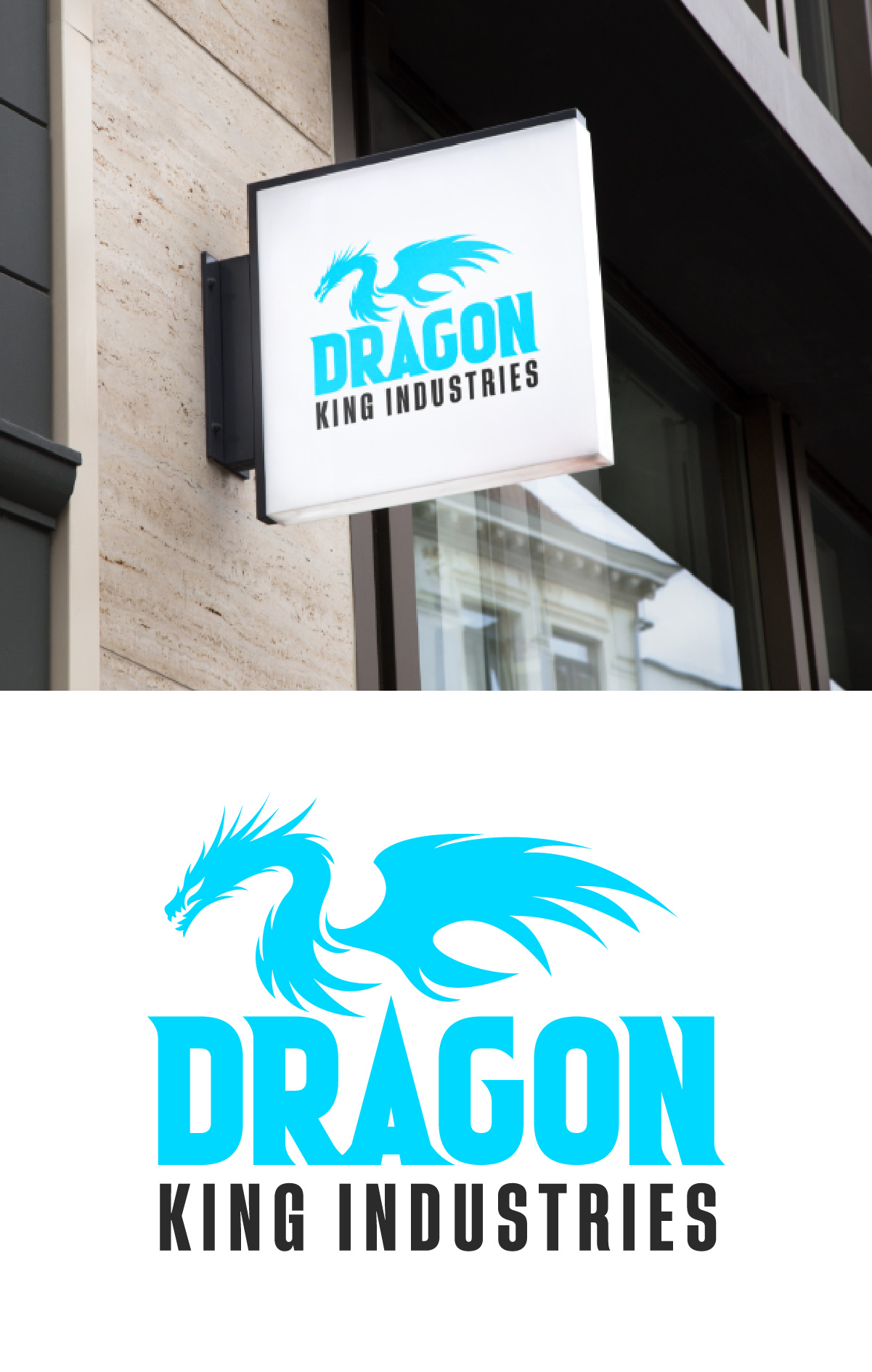 Logo-Design von fly  design für Dragon King Industries | Design #35545630