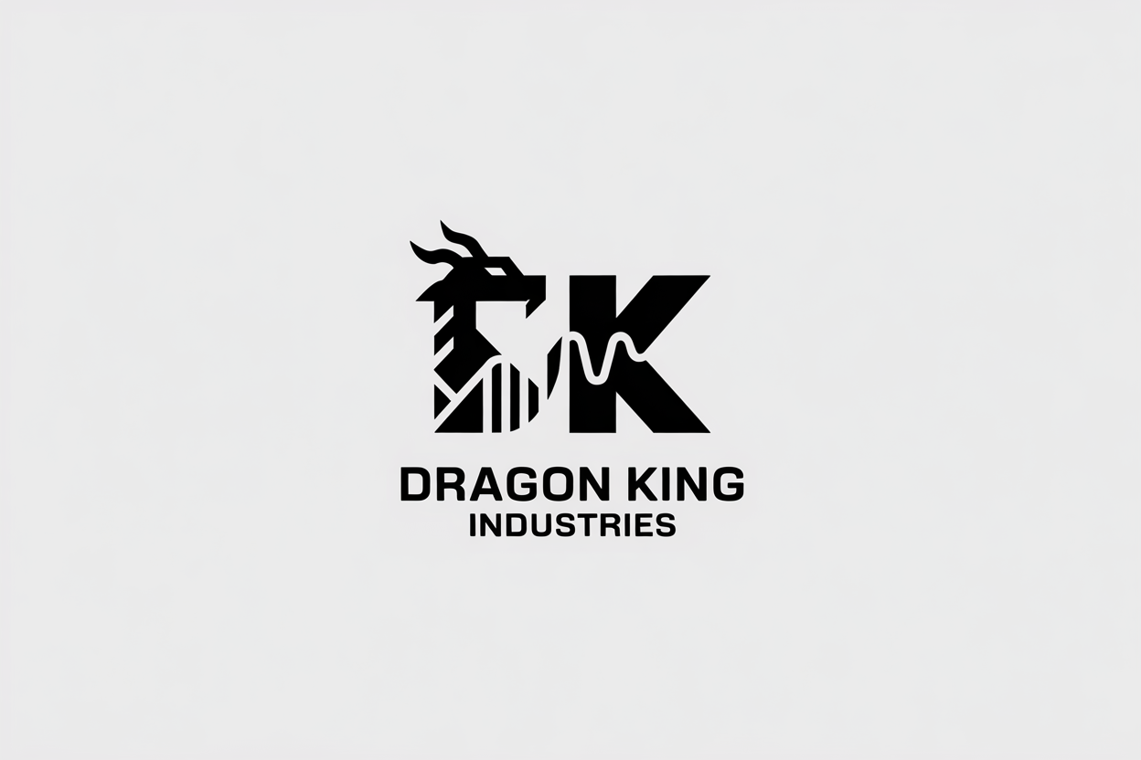 Logo Design by USIAD ANAS for Dragon King Industries | Design #35525116