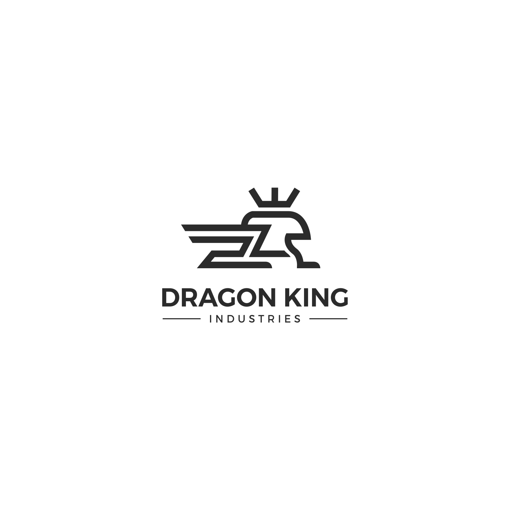 Logo Design by rochman 2 for Dragon King Industries | Design #35519808