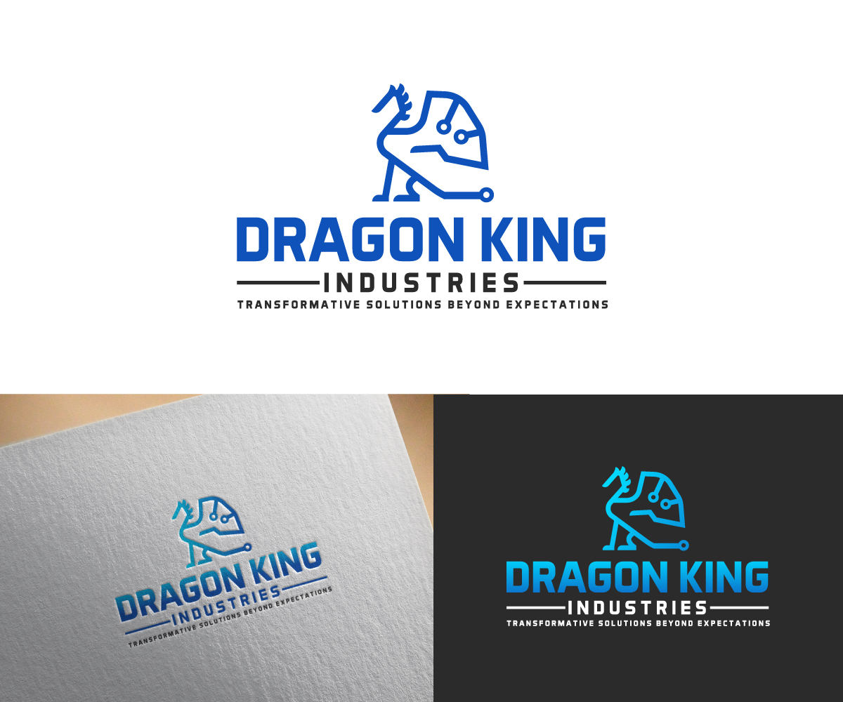 Logo Design by Ansh Design for Dragon King Industries | Design #35521344