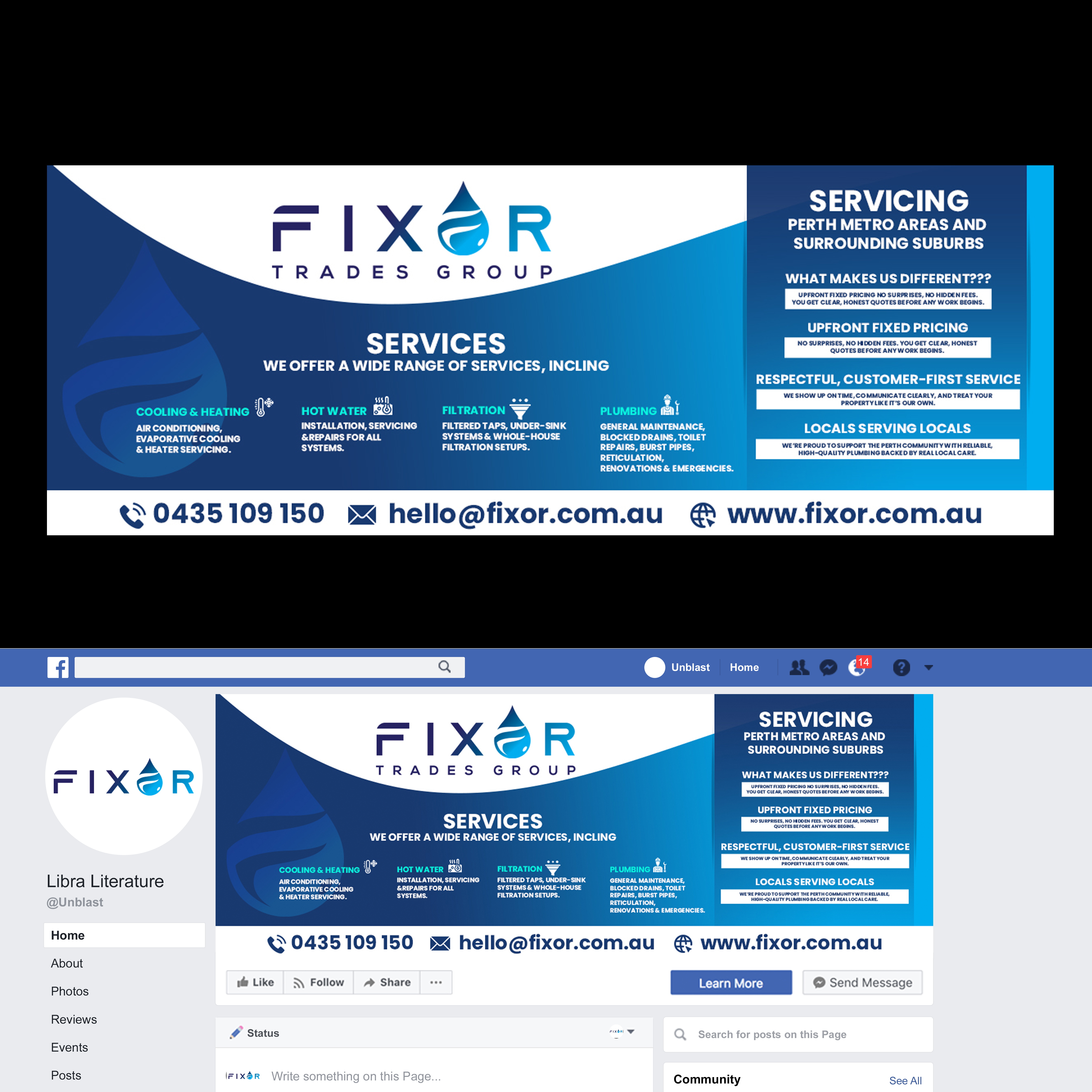 Diseño de Facebook por design88 para este proyecto | Diseño #35535832