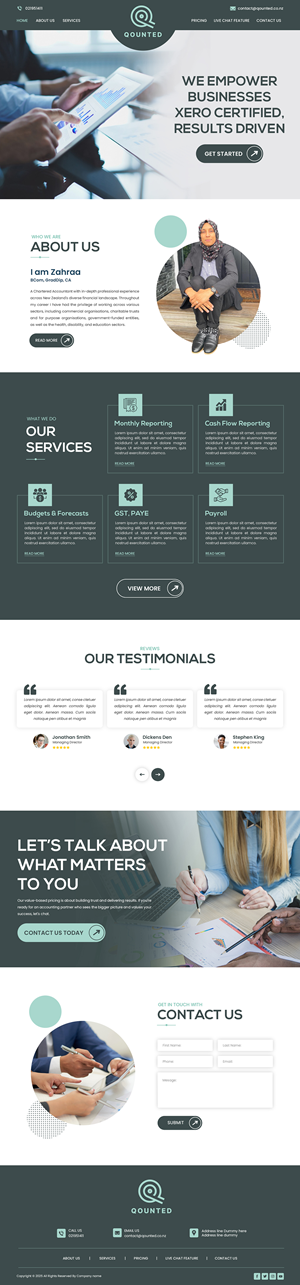 Web Design by Creations Box 2015