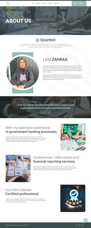 Web-Design von Dream Logo Design für Qounted | Design: #35533233