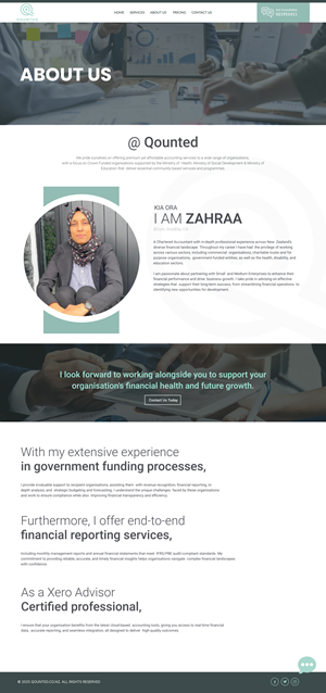 Web-Design von Dream Logo Design für Qounted | Design: #35546003