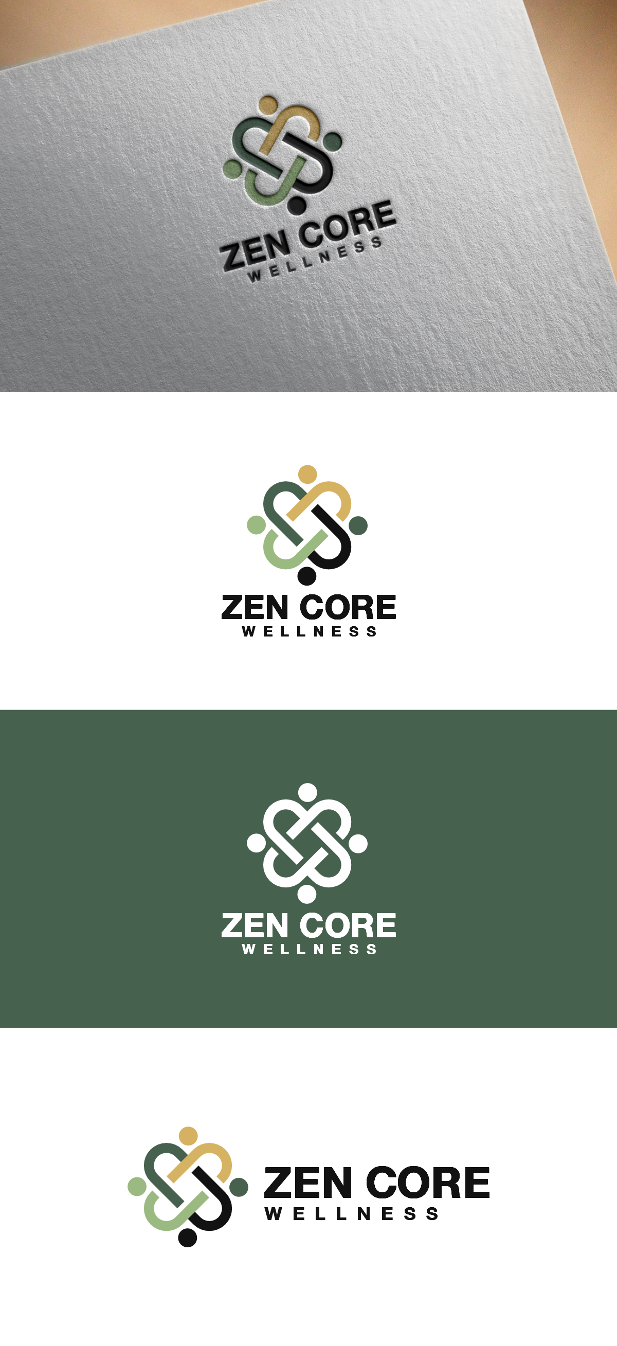 Logo Design by Winner Studio for Zen Core Wellness  | Design #35525524
