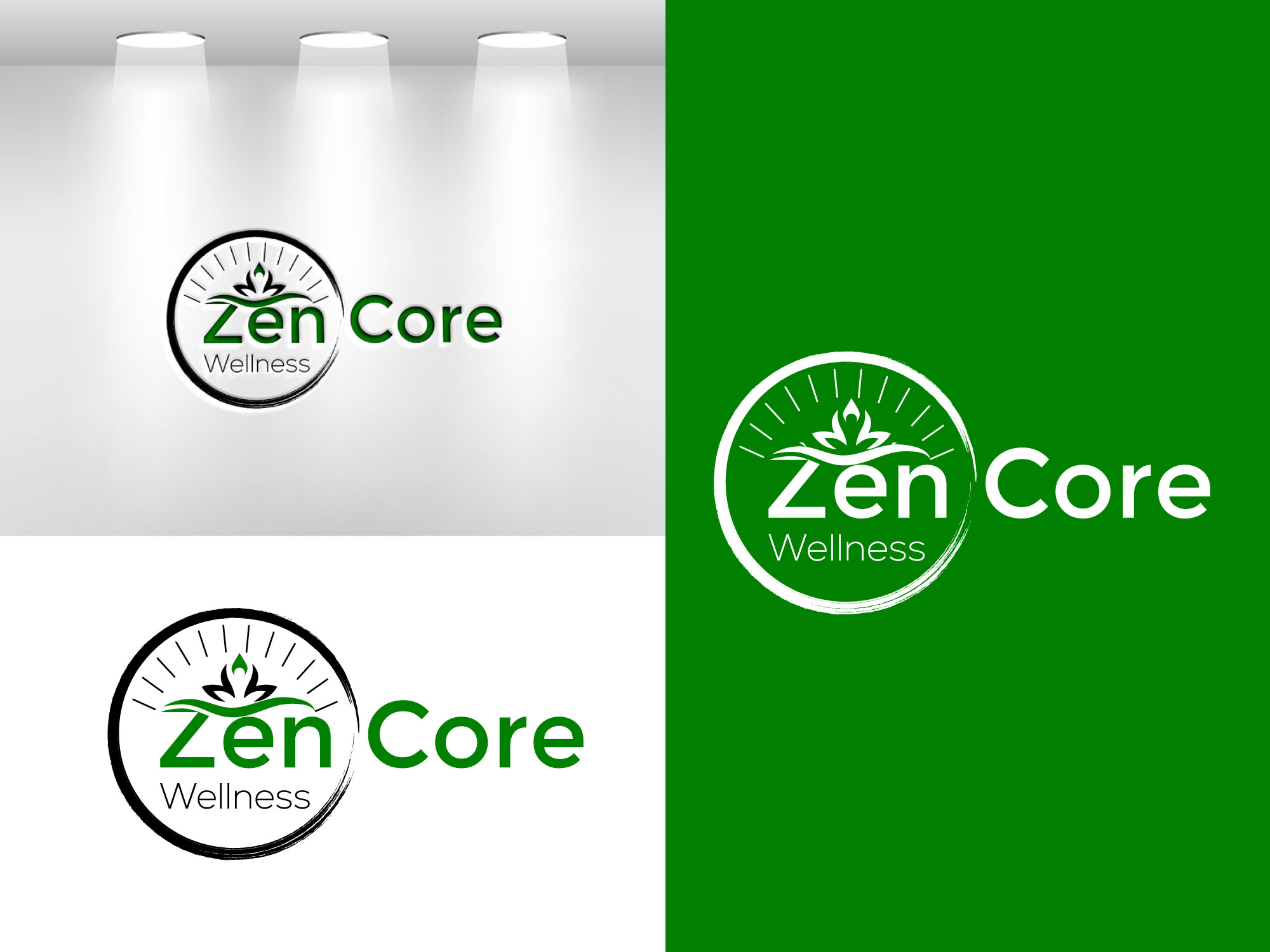 Logo-Design von amran mollaa für Zen Core Wellness  | Design #35526291