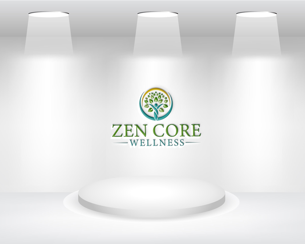 Logo Design by Razaq for Zen Core Wellness  | Design #35526121