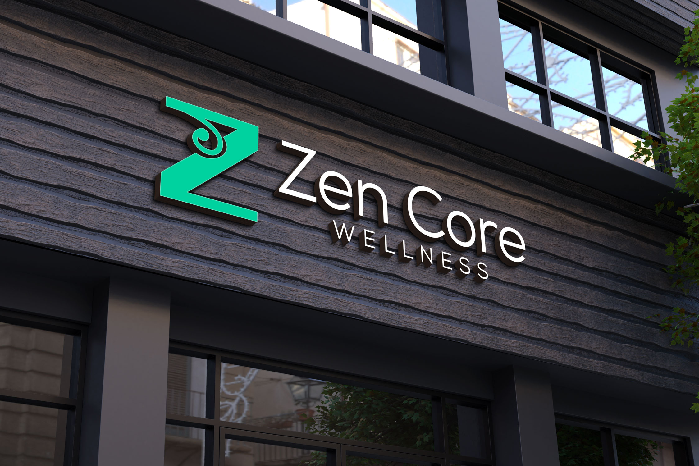 Logo Design by Kavth for Zen Core Wellness  | Design #35561601