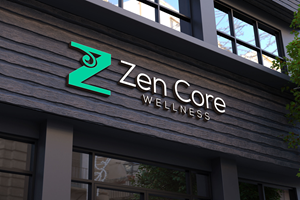 Logo Design by Kavth for Zen Core Wellness  | Design: #35561601
