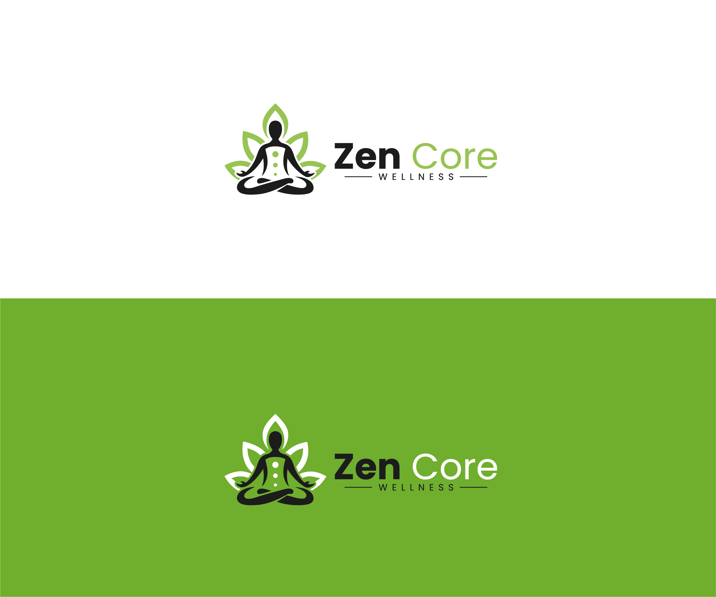 Logo-Design von Editeight26 für Zen Core Wellness  | Design #35543547