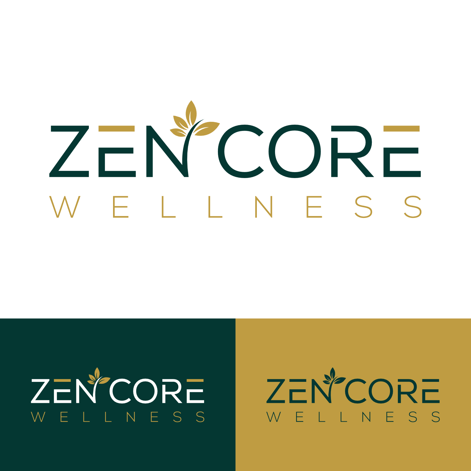 Diseño de Logo por Dalang Design para Zen Core Wellness  | Diseño #35523689