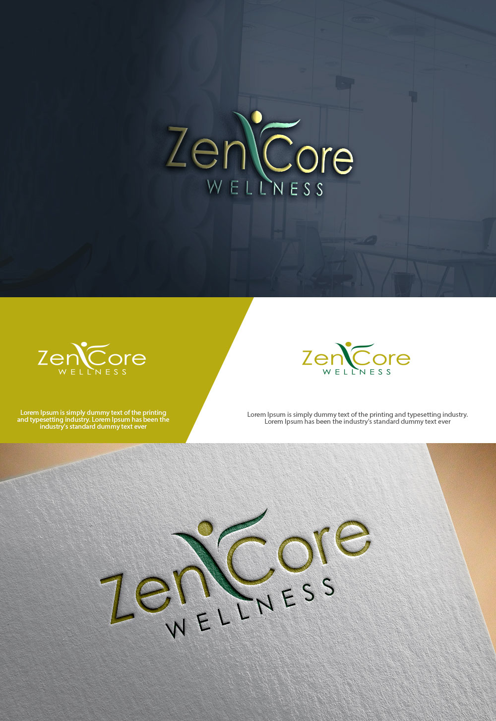 Logo Design by sulemani  creation for Zen Core Wellness  | Design #35529210