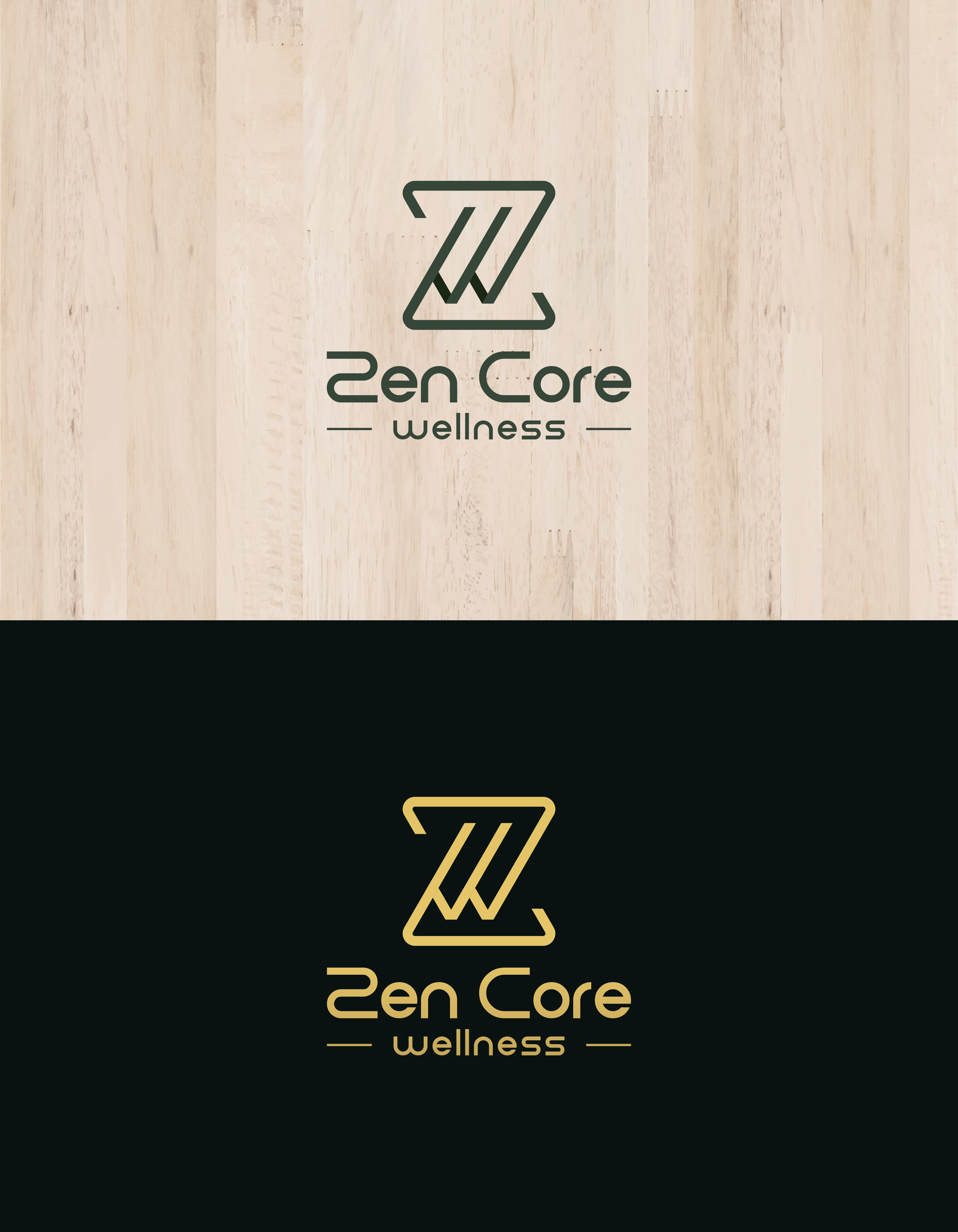 Logo Design by Afika_YN for Zen Core Wellness  | Design #35556307