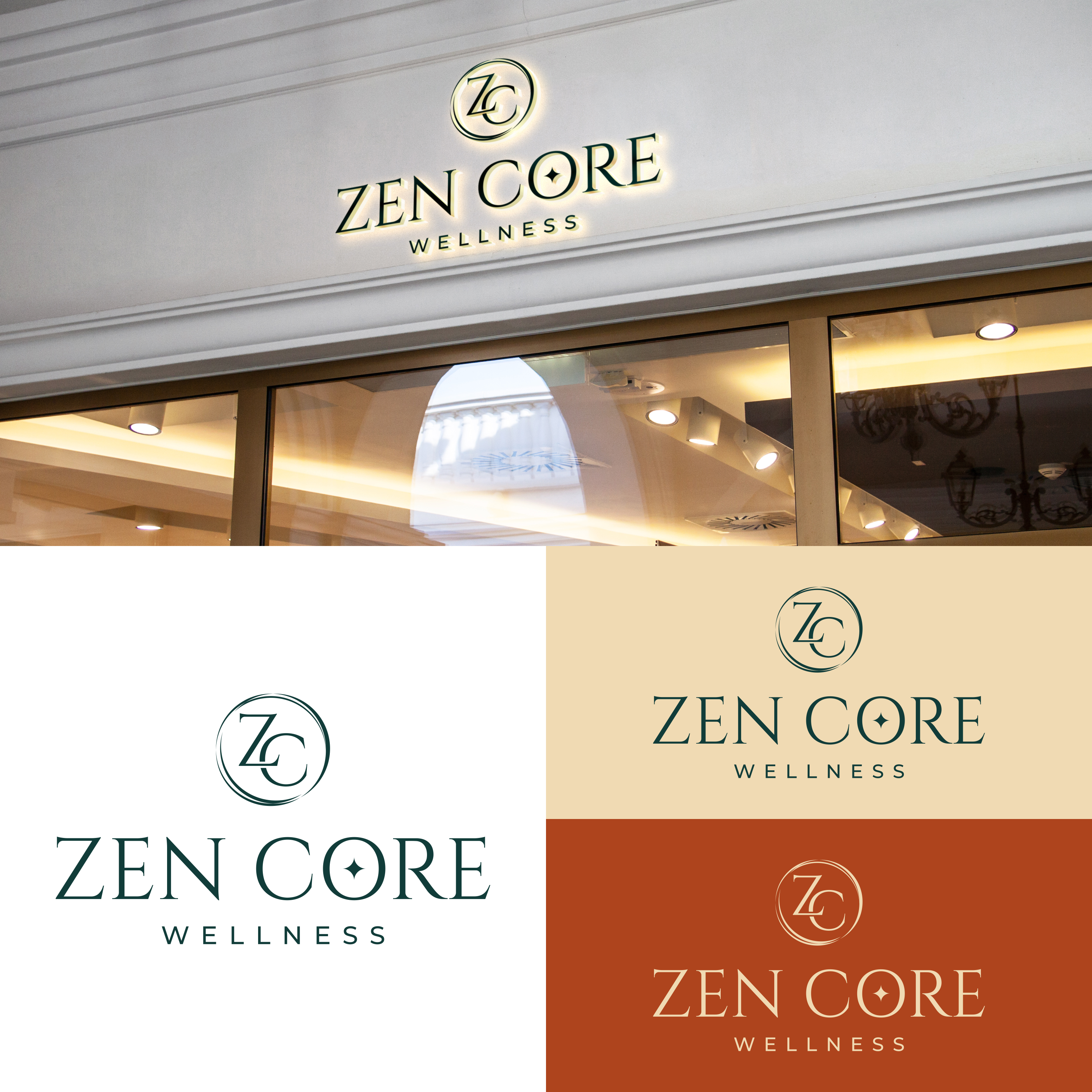 Logo-Design von arillingga für Zen Core Wellness  | Design #35529834