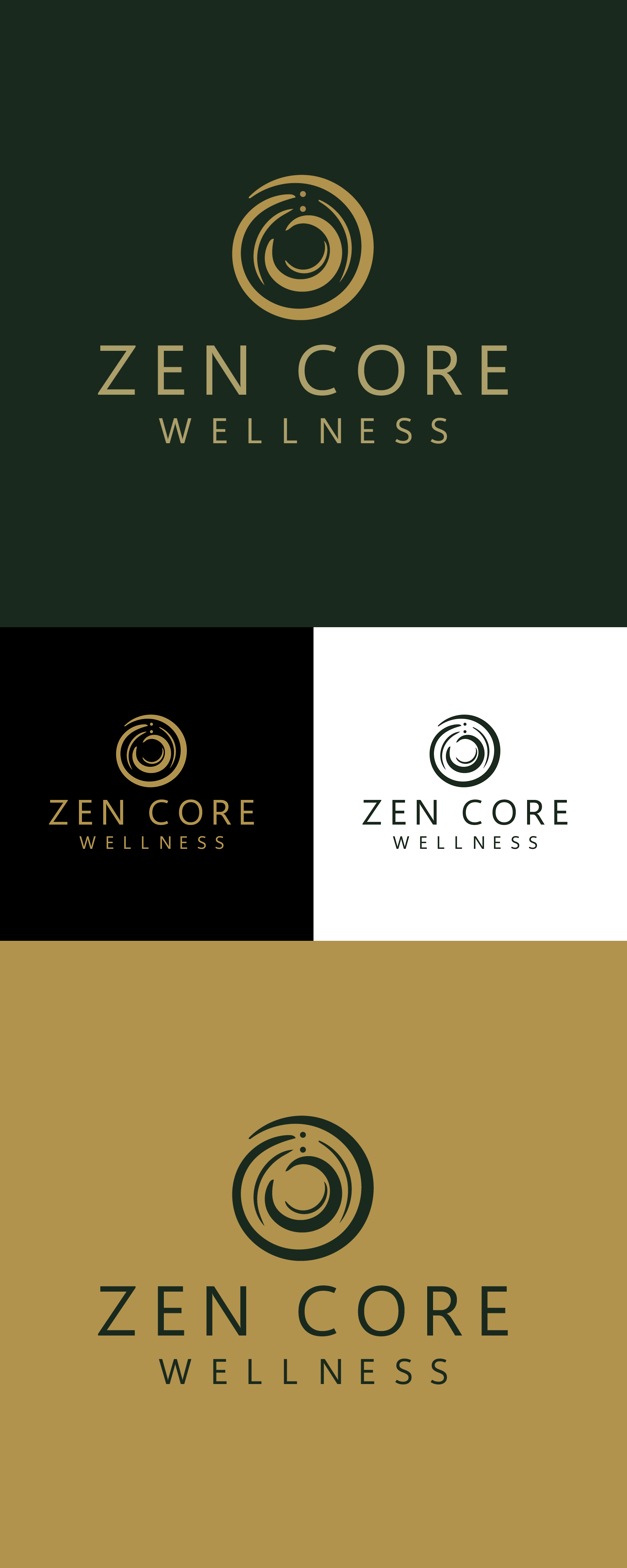 Diseño de Logo por designs by Dylan para Zen Core Wellness  | Diseño #35526593