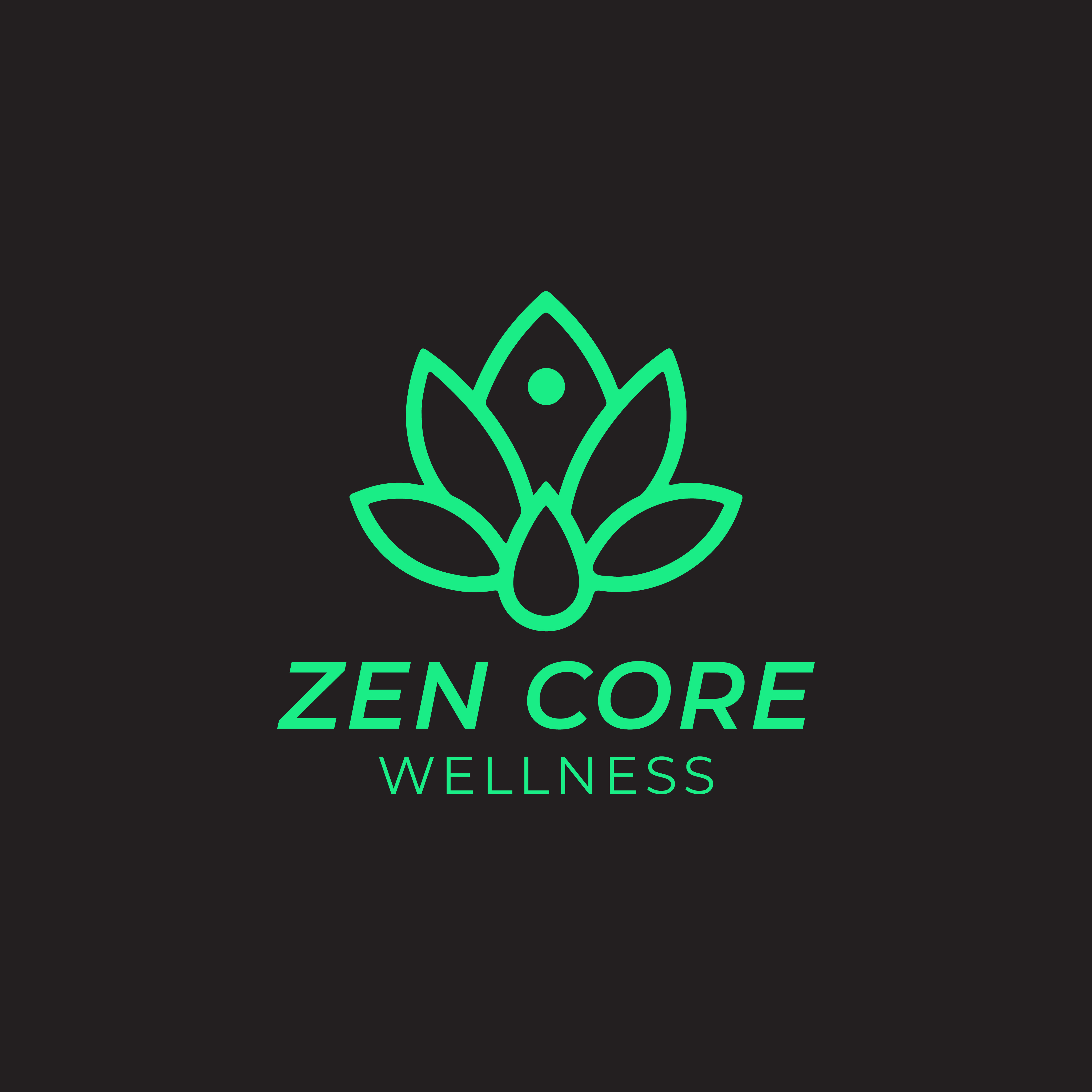 Logo Design by SabrinaGFX for Zen Core Wellness  | Design #35563360