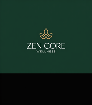 Logo Design by Pixel Rashida for Zen Core Wellness  | Design: #35529496