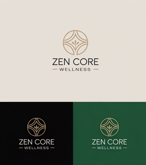 Logo Design by Pixel Rashida for Zen Core Wellness  | Design: #35529575